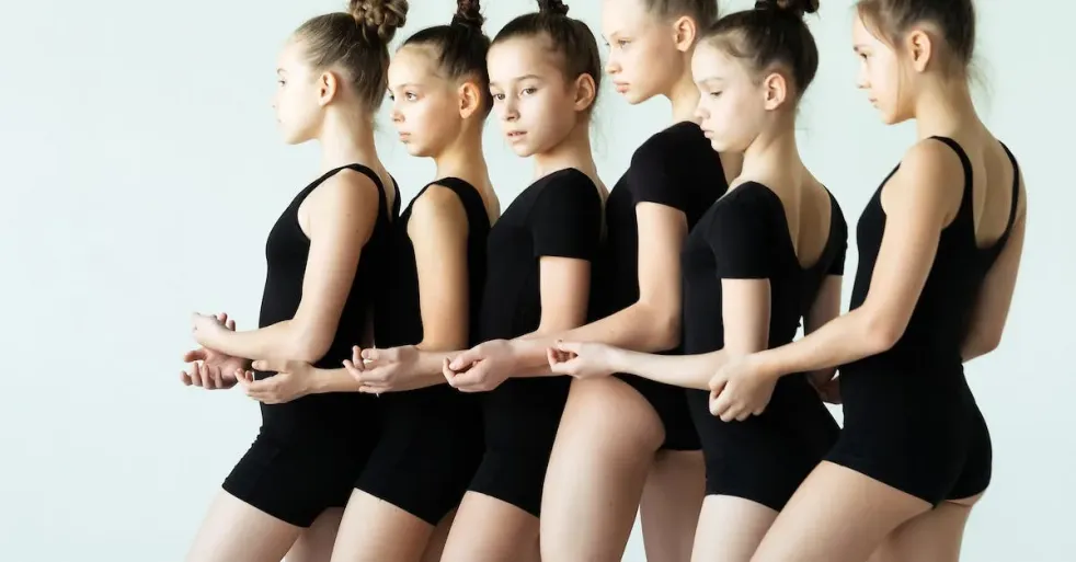 How to Perform Basic Gymnastics Moves in Capezio Girls' Team Basics Long Sleeve Leotard
