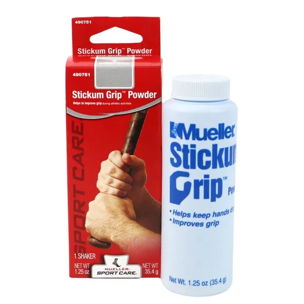 Mueller Stickum Grip Powder 1.25 oz Shaker - Fast & Easy Application! #490751