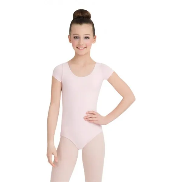 Capezio Big Girls' Classic Short Sleeve Leotard