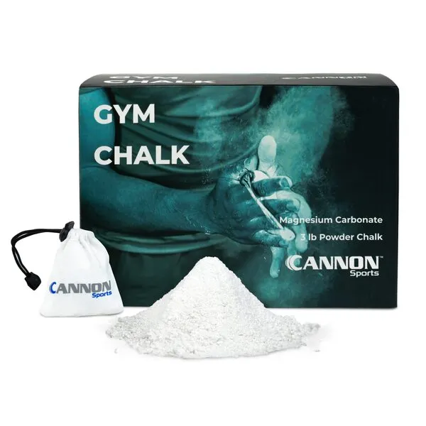 Cannon Sports Gym Chalk Hand Powder 3Lb Magnesium Carbonate for Gymnastics, Weightlifting, Rock Climbing, Football, Basketball