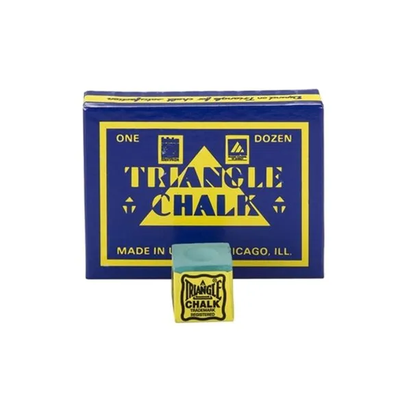 Triangle Chalk- (Box of 12) - Green