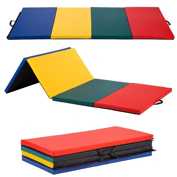 Gymnastics Mats Exercise Mat Tumbling Mats for Gymnastics Gymnastics Mats for Home Yoga Mat Exercise Pad Lightweight Gymnastics Panel Mat for Home Gym Mat