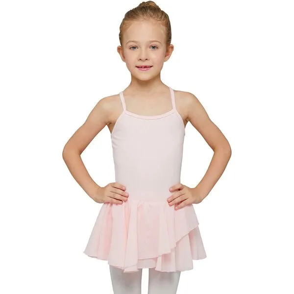 MdnMd Toddler Girls Ballet Dresses Leotards with Skirt Dance Dress Ballerina Tutu Outfit