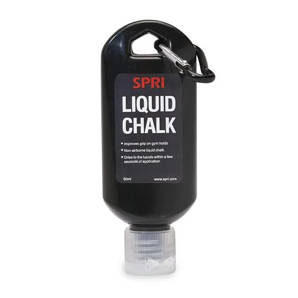 SPRI Liquid Chalk 50ml Bottle - Works as Gym Chalk, Lifting Chalk, Rock Climbing Chalk