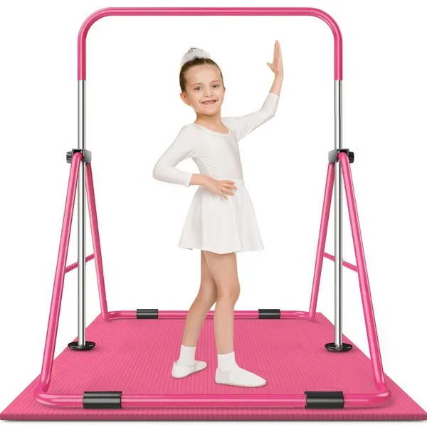 Safly Fun Expandable Gymnastics Bars Junior Training Bar Gymnastic