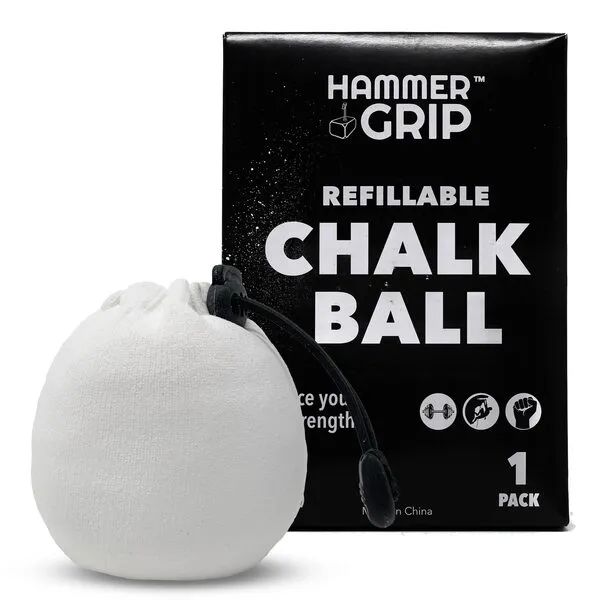 Hammer Grip Gym Chalk - Ideal for Weightlifting, Gymnastics, Rock Climbing, Bodybuilding, Cross-fit, and Many More