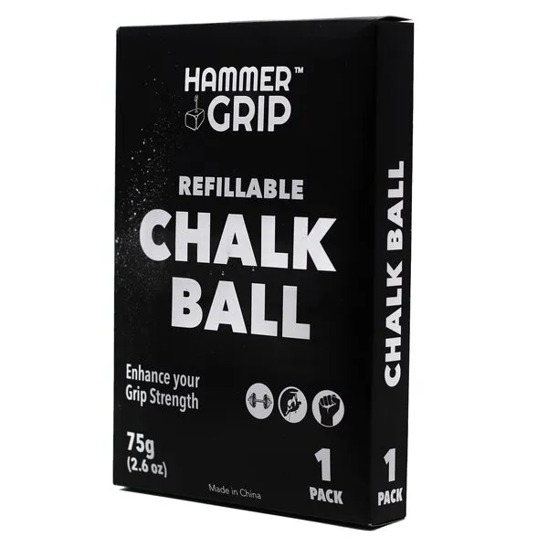 Hammer Grip Gym Chalk - Ideal for Weightlifting, Gymnastics, Rock Climbing, Bodybuilding, Cross-fit, and Many More