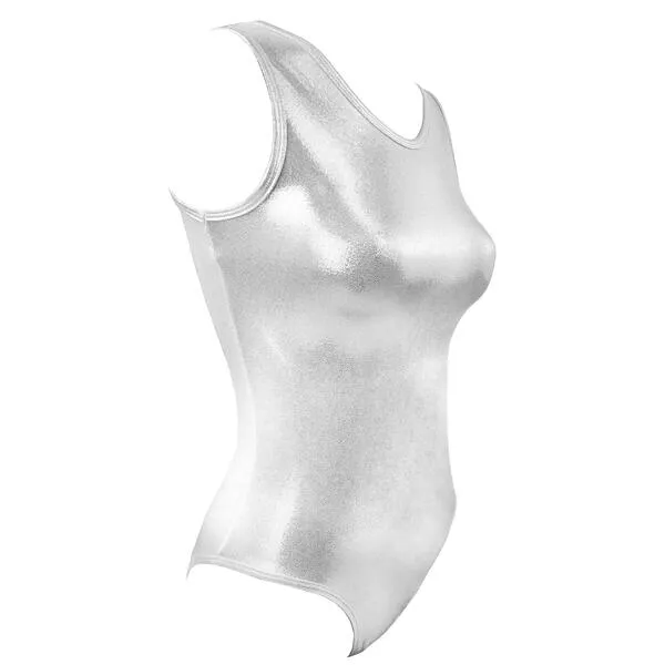 Sookie Active Metallic Sheen Classic Tank Leotard (Ladies)