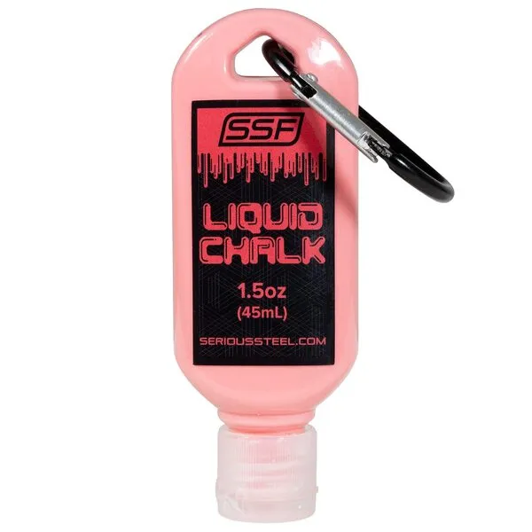 SERIOUS STEEL FITNESS Liquid Chalk/Weightlifting Liquid Chalk (1.5 oz / 45 ml) Powerlifting, Weightlifting, Rock Climbing, Cross Training Chalk