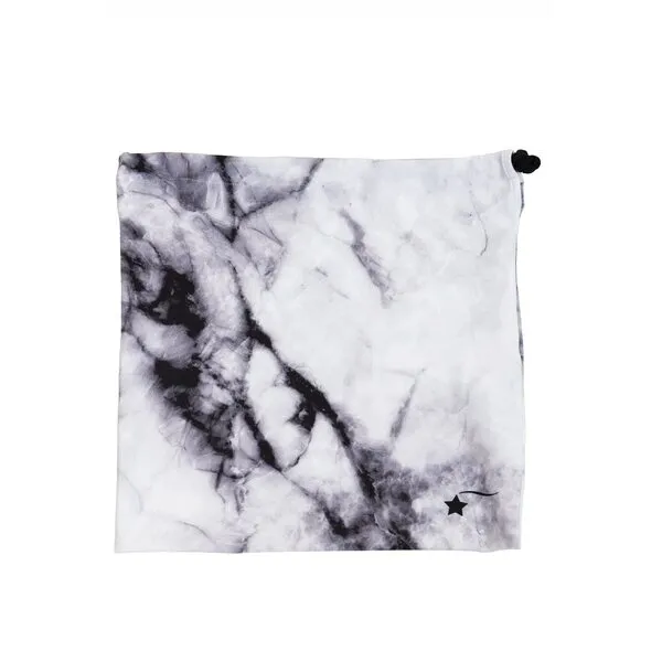 Destra Marble-ous Gymnastic Grip Bag, Soft Fabric Marbled Black and White