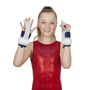 QALARO Hook & Loop Grips for Girls Gymnastics | Dowel Grips, 4\