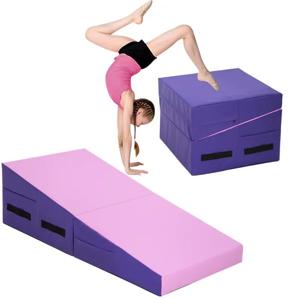 BLKMTY Gymnastics Mat Incline Mats 48