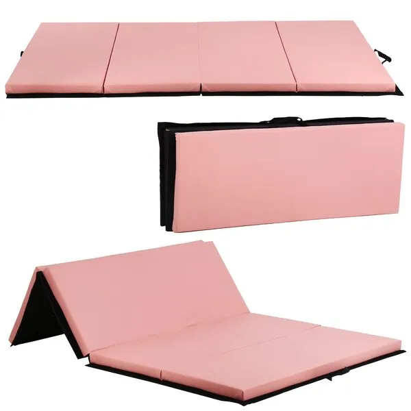 Folding Gymnastics Mat 6'X4'X2