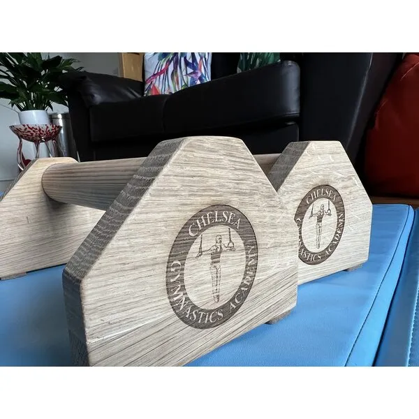 Custom Wooden Parallettes