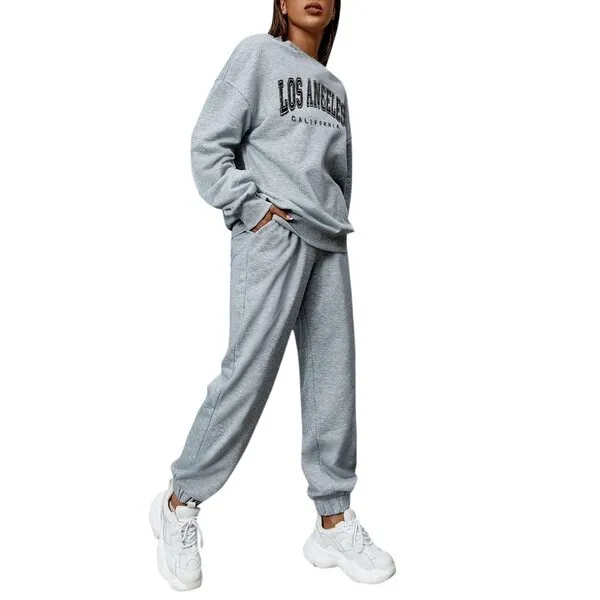 Tracksuit Sets for Women Casual Zip Up Hoodie Jacket Sweatsuit and Sweatpants Long Sleeve 2 Piece Joggers Outfits