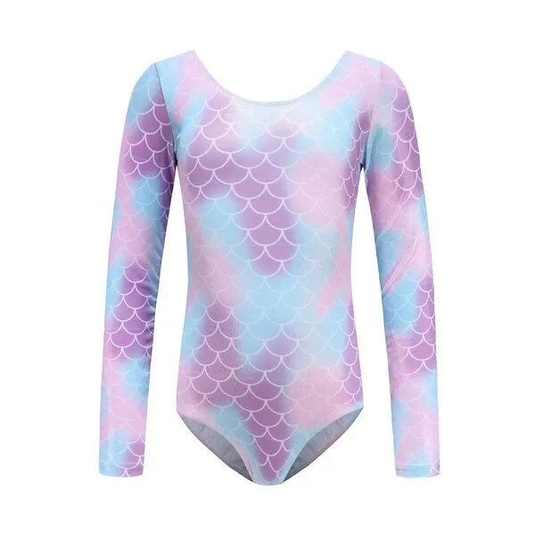 MISCO Gymnastics Leotards for Girls, Dancing Athletic Leotards for 2-13 Years, 11-12Y(160CM)