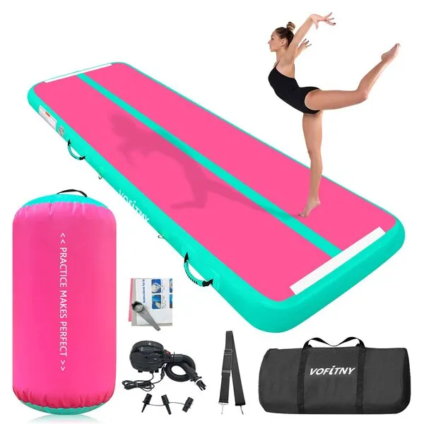 VOFiTNY Gymnastics Air Barrel Octagon mat tumbler Back handspring trainer for home