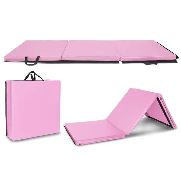 Ktaxon 2ft x 6ft x 2in Folding Gymnastics Mats, 2