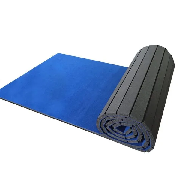 59 * 39.3inch Roll Out Gymnastics Mat Soft Durable Wrestling Tumbling Mats Sturdy Foam Exercise Mat for MMA, Takedowns