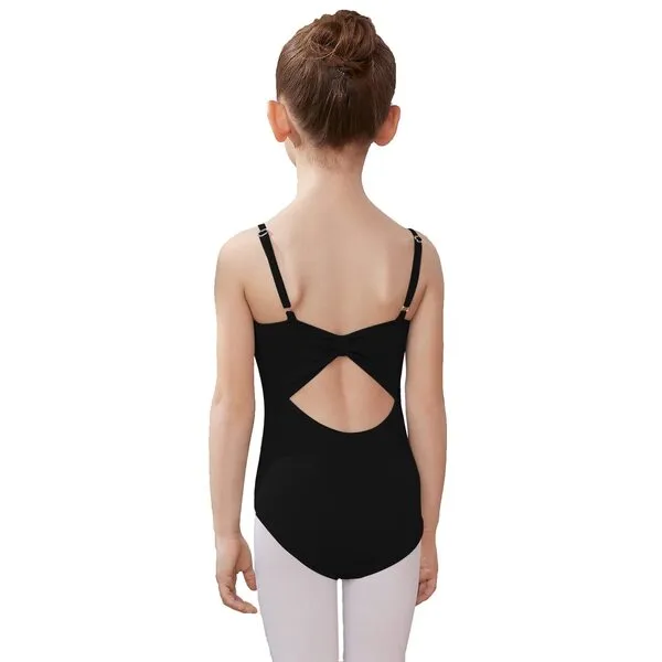 HIPPOSEUS Girls' Classics Double Strap Camisole Leotard Sleeveless Ballet Dance Leotard For Girls, LYSL-02