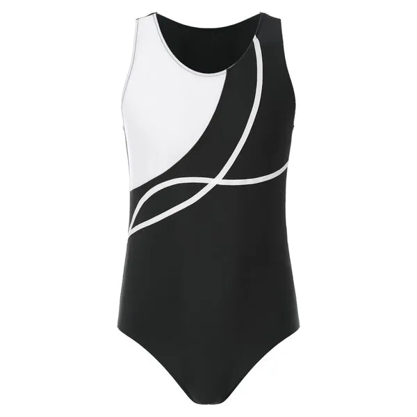 Linjinx Men's Sleeveless Tank Leotard One Piece Thong Spandex Yoga Dance Gymnastics Bodysuit