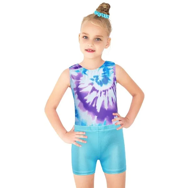 XFGIRLS Gymnastics Leotards for Girls Sparkle One-Piece Activewear Ballet Dance Athletic Leotards