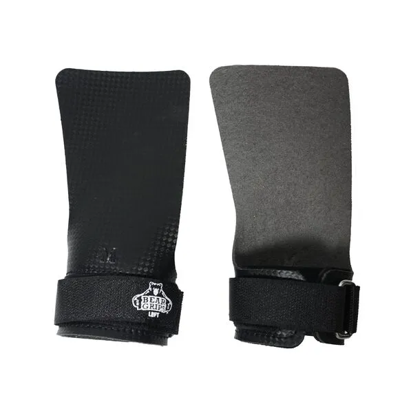 Bear Grips 2, 3 and No Hole Carbon Hand Grips for Cross Training | Padded Wrist Straps | Ultra Thin Pull Up Grips for Men & Women| WODs| Gymnastics Grips| Gym Hand Grips | Weightlifting Gloves.